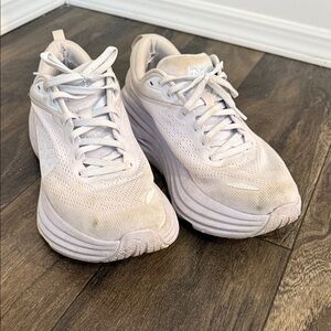 Women's White Athletic Shoes Hoka